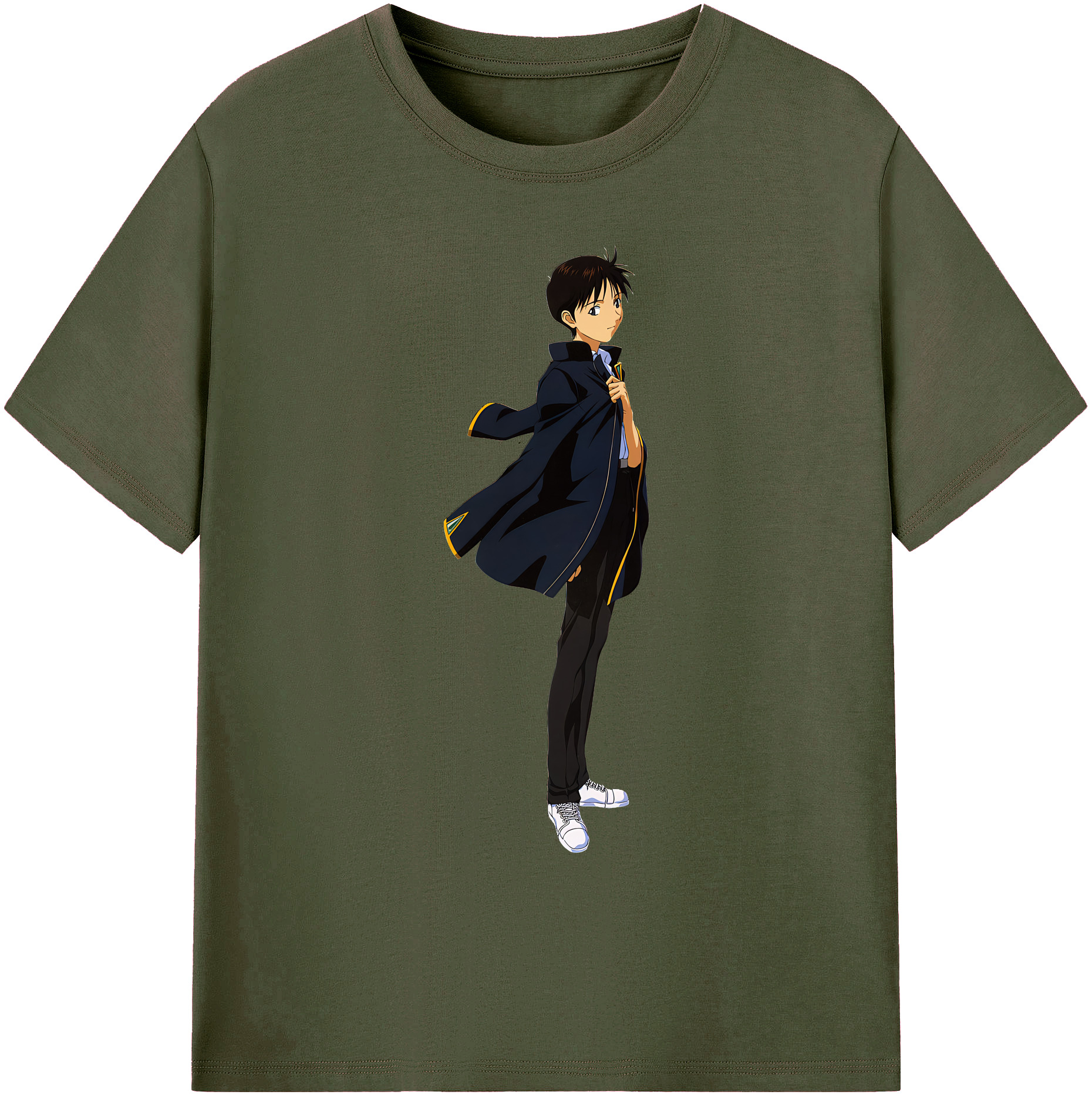 （画像用） EVA 新世紀エヴァンゲリオン 綿100％ メンズ半袖Tシャツ｜肌触りやわらか＆通気性